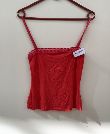 Clockhouse Rote Cami Top