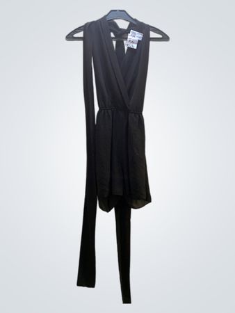 Schwarzer Jumpsuit