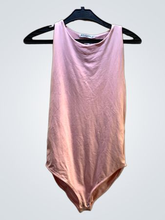 Stradivarius Pink ärmelloser Body