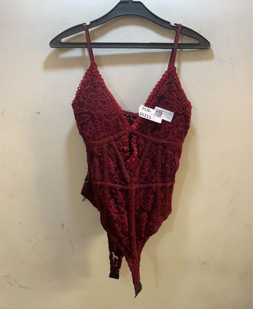 Faith Vintage Lace Bodysuit