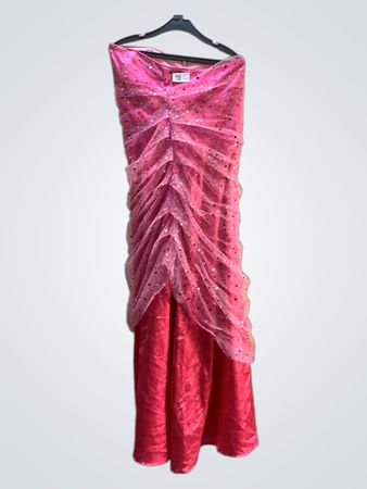 Rosa Abendkleid