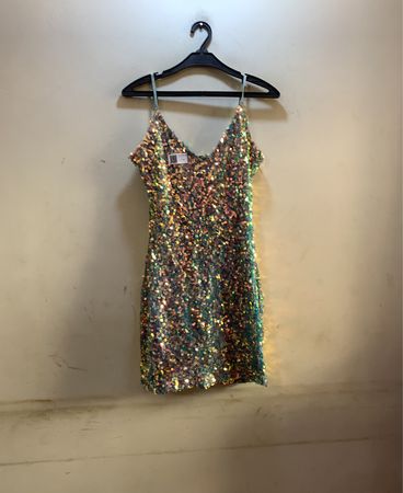 Pailletten Kleid