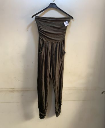 Brauner Overall