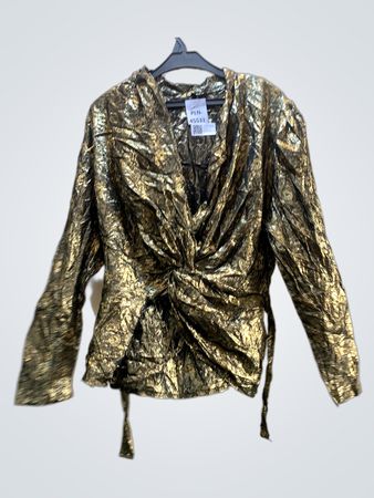 Gold Paillettenjacke