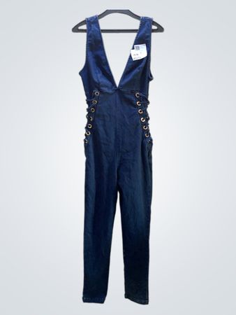 Blauer Denim-Overall