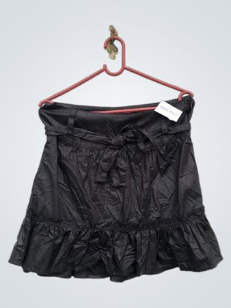 Schwarzer Rüschenshirt