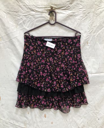 Florale Rüschenshorts