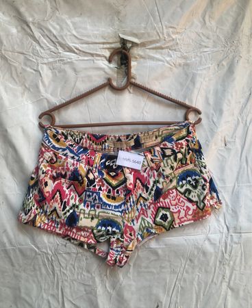 Suite Blanco Bedruckte Denim-Shorts