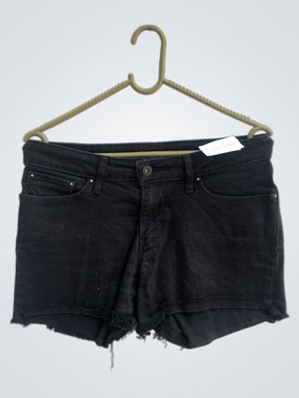 Unbranded schwarze Denim-Shorts