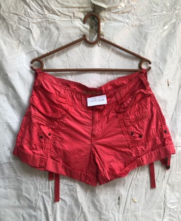 Vintage Freizeit Rote Shorts