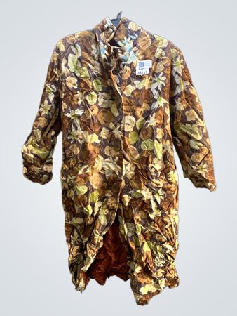 Unbranded Floral Print Coat