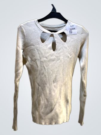 Unbranded Ripp-Ausschnitt-Pullover