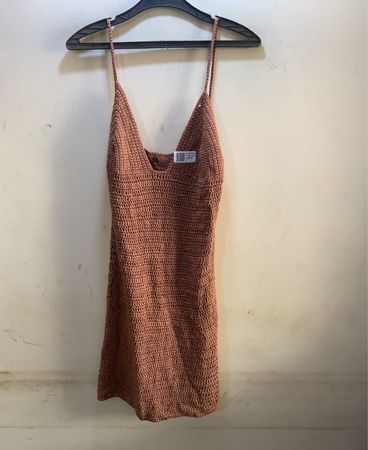 Unbranded Häkel-Mini-Kleid