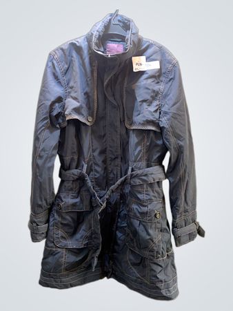 Unbranded Women's Blue Trench Coat