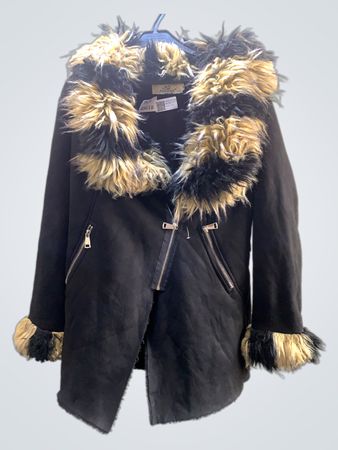Mochy Kunstfellbesetzte Jacke