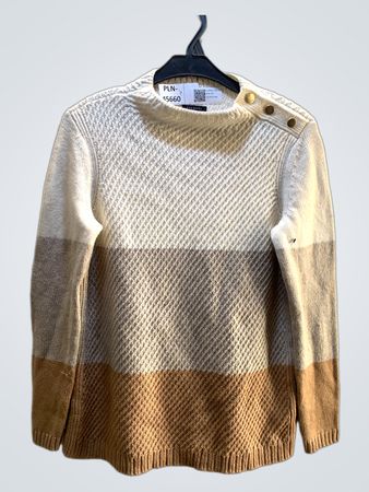 Talbots Petite Colorblock Strickpullover