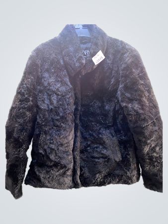 Zara Kunstpelzjacke