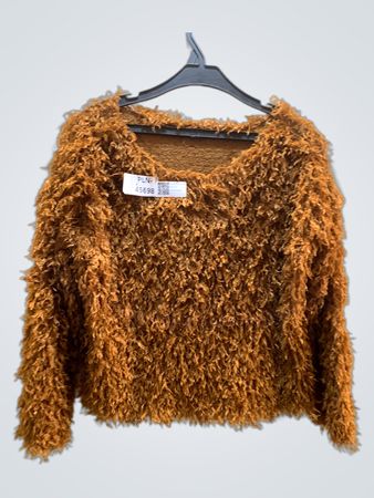 FaithVintage Langarm Shaggy Pullover