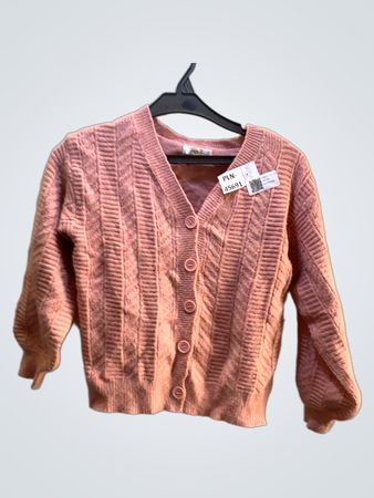 Yogo S. Pink Strick-Cardigan