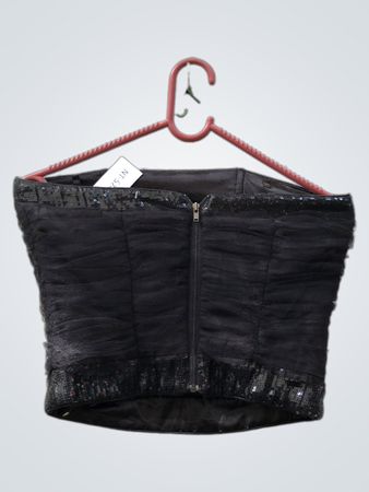 Baby Angel Black Bustier