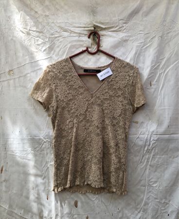 CAROLL Spitzen T-Shirt