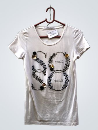Guess 'So Cool' verziertes T-Shirt