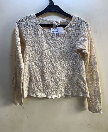 H&M Spitze Langarmshirt