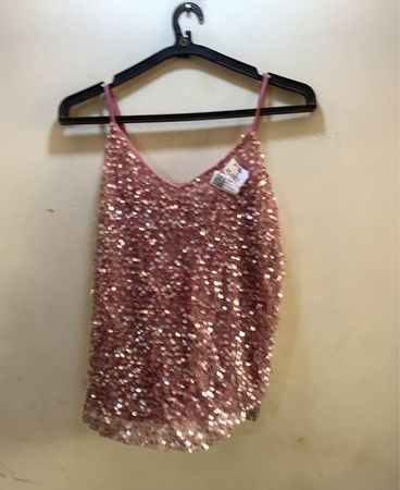 Pailletten Cami Top