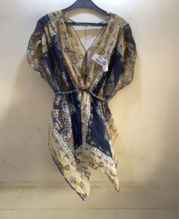 Faith Vintage Bedruckter Kaftan