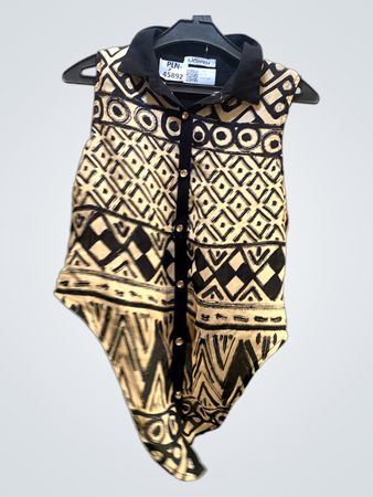 XTAREN Ärmelloses Top mit geometrischem Print