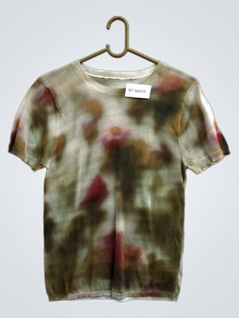 Kurzes Ärmel Tie Dye T-Shirt NT-58034