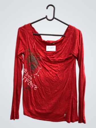 Rosebug Red Langarm-Top