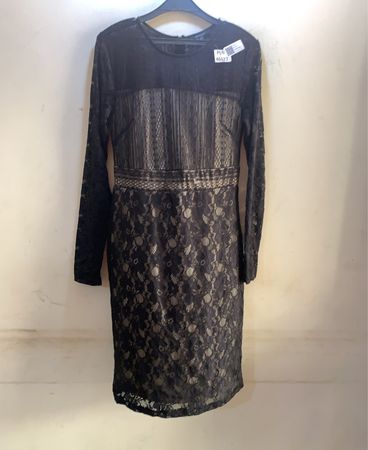 Esmara Schwarzes Spitzenkleid