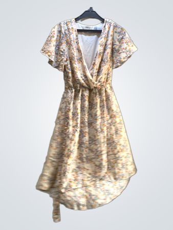SIENNA SKY Floral Print Wrap Dress
