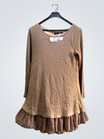 Zanzea Damen Langarmkleid