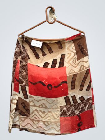 Patchwork-Print-Midirock