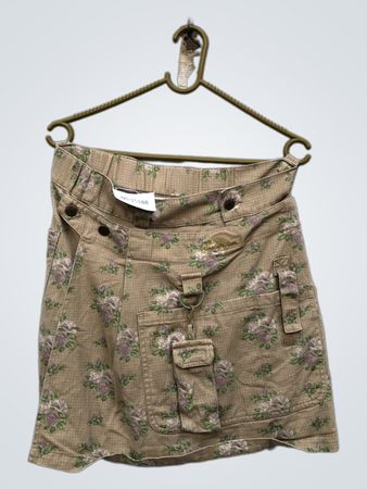 GARDENAGIRL Floral Print Rock mit Taschen