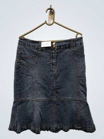 BLEU123 Damen Jeans Schlagrock