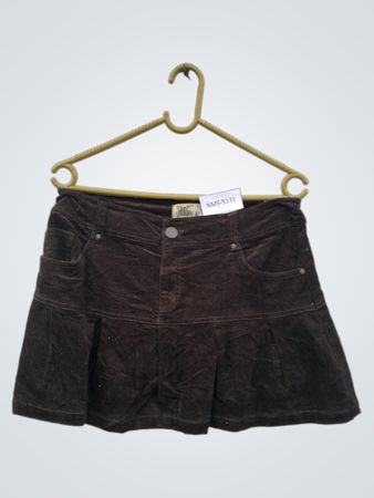 Maw Brown Corduroy Skirt
