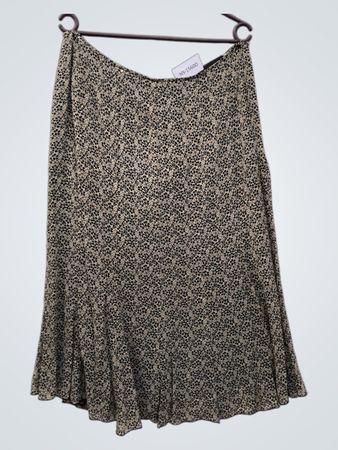 Langer Rock mit Floralprint
