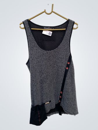 Fait Pour Vous Paris ärmelloses Top mit Knöpfen