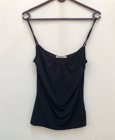 TORERO Schwarzes Spaghetti-Träger Tanktop
