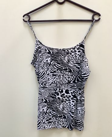 Tiermuster-Cami-Top für Damen