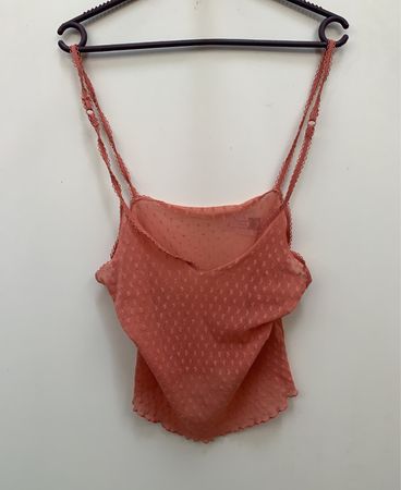 Rosa Schweizer Punkt Cami Top