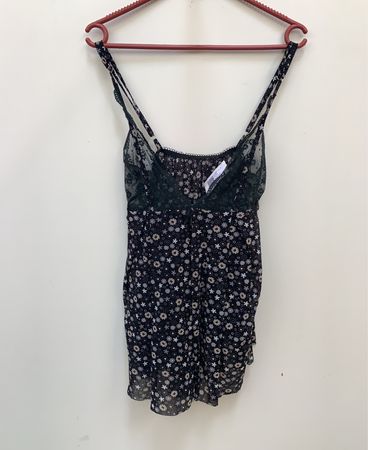 Floral Lace Slip Dress