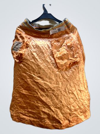FaithVintage Orange Strukturierter Rock