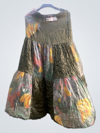 Eté FASHION Floral Print Tiered Dress