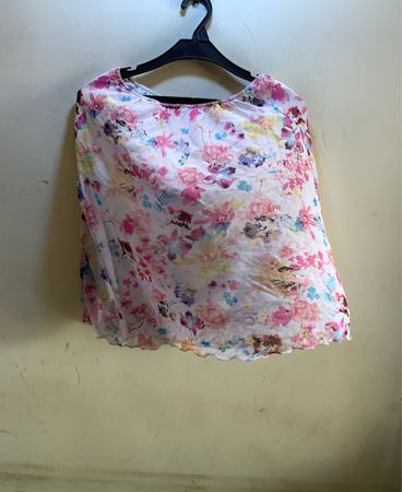 FaithVintage Floral Print Top