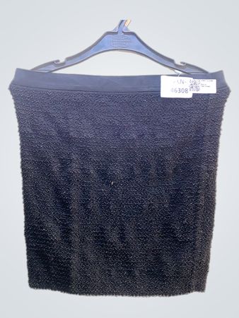 Faith Vintage Schwarzer Perlenrock