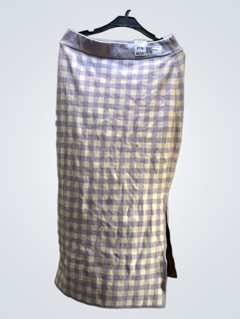Faith Vintage Gingham-Muster Rock